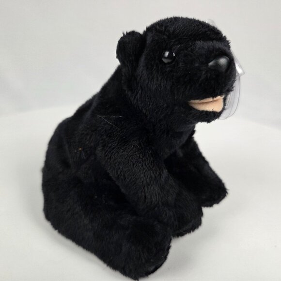 TY Beanie Baby - CINDERS the Bear (5 inch) NWT - Picture 1 of 9